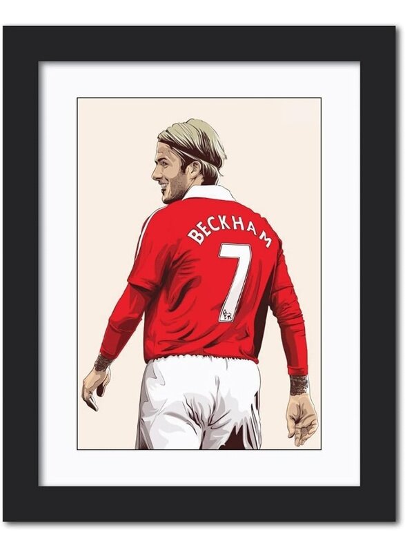 Home Trove David Beckham Legend Midfielder Real Madrid Laminated Poster Framed Painting with Matt Finish Black Frame (12 inches x 9 inches) Redesigned
Home Trove David Beckham Legend Midfielder Real Madrid Laminated Poster Framed Painting with Matt Finish Black Frame (12 inches x 9 inches) Redesigned