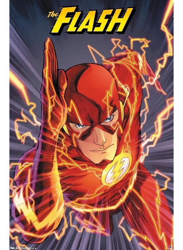 Home Trove DC Comics The Flash Wall Poster (22.375 X 34 Inches) - Cool Wall Decor Art Print Posters for Room Aesthetic, Unframed Matte Poster
Home Trove DC Comics The Flash Wall Poster (22.375 X 34 Inches) - Cool Wall Decor Art Print Posters for Room Aesthetic, Unframed Matte Poster