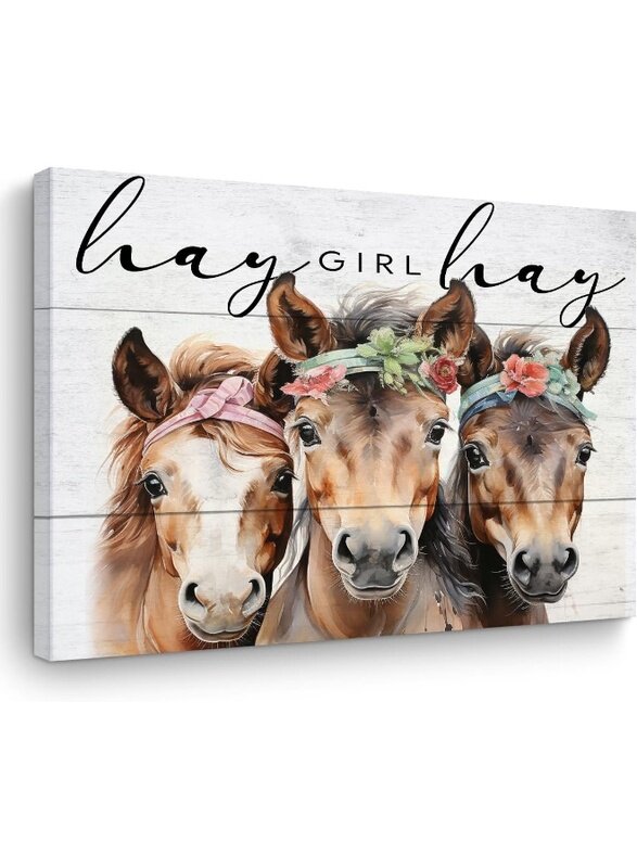 Home Trove Cute Horse Decor Horse Gifts Canvas Wall Art Wall Decor Vintage Country Horse Stuff Framed Poster Artwork Print Picture for Home Bathroom K
Home Trove Cute Horse Decor Horse Gifts Canvas Wall Art Wall Decor Vintage Country Horse Stuff Framed Poster Artwork Print Picture for Home Bathroom K