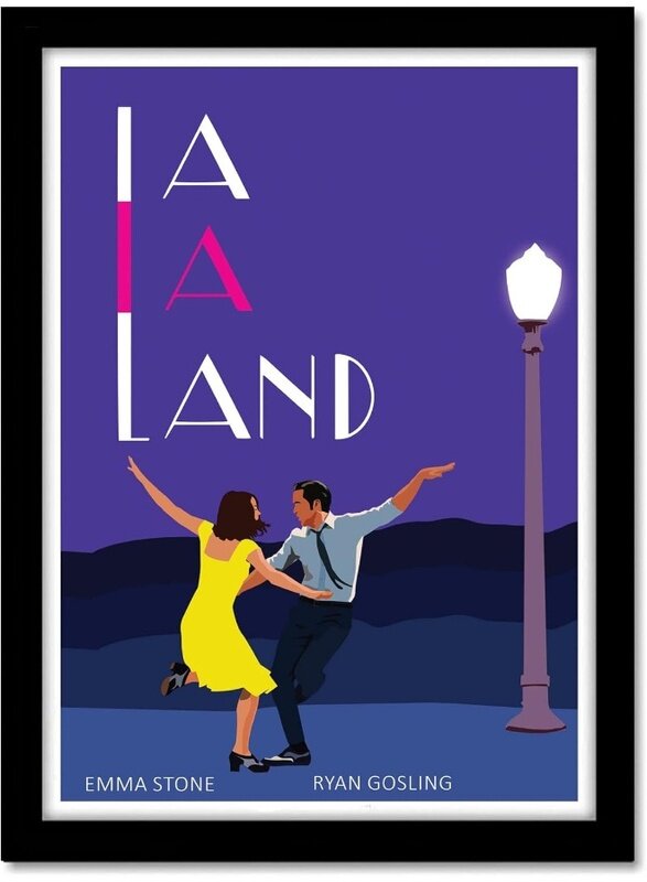 Home Trove Hollywood Poster Frame La La Land Movie Framed Poster For Room & Office
Home Trove Hollywood Poster Frame La La Land Movie Framed Poster For Room & Office