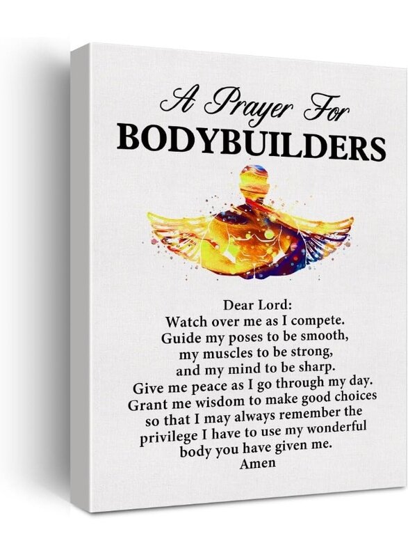 Home Trove a Bodybuilder's Prayer Quote Poster Canvas Wall Art for Office Home Decor
Home Trove a Bodybuilder's Prayer Quote Poster Canvas Wall Art for Office Home Decor