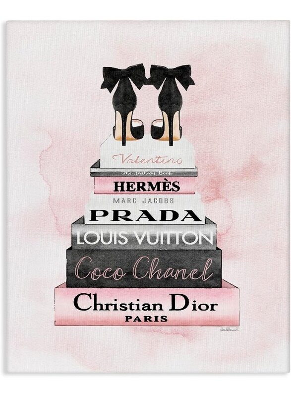 Home Trove Black Heels Pink Silver Bookstack Glam Fashion Design, Designed by Amanda Greenwood Wall Art, 24 x 30, Canvas
Home Trove Black Heels Pink Silver Bookstack Glam Fashion Design, Designed by Amanda Greenwood Wall Art, 24 x 30, Canvas