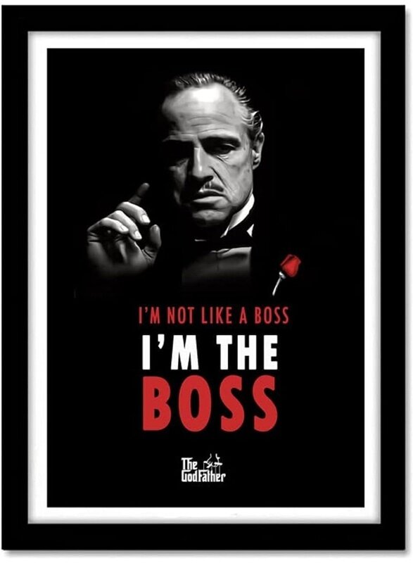 Home Trove Acrylic Glass Hollywood Posters 300 GSM Paper, Godfather Movie Quote Framed Poster for Room & Office (10 Inch X 13 Inch, Rolled) Multi colo
Home Trove Acrylic Glass Hollywood Posters 300 GSM Paper, Godfather Movie Quote Framed Poster for Room & Office (10 Inch X 13 Inch, Rolled) Multi colo