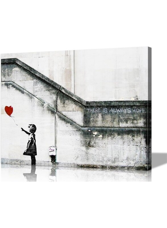 Home Trove Wall Art with Red Balloon - Colorful Pop Art Canvas Poster - Street Decor for Room (12''H x 18''W)
Home Trove Wall Art with Red Balloon - Colorful Pop Art Canvas Poster - Street Decor for Room (12''H x 18''W)