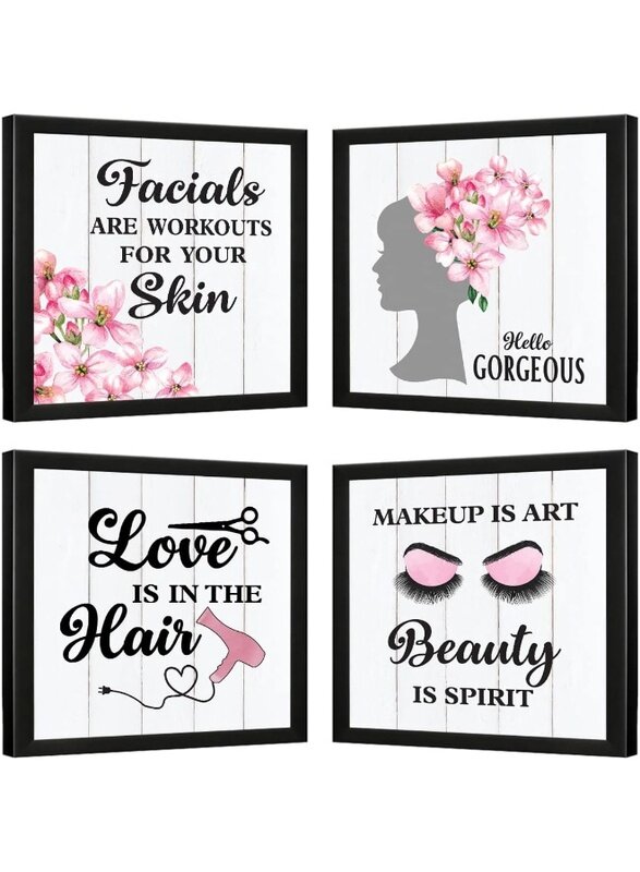 Home Trove Saloon wall frames - Saloon wall poster - Beauty Parlour wall decoration framed posters - Hair salon wall decoration posters - (11 X 11 Inc
Home Trove Saloon wall frames - Saloon wall poster - Beauty Parlour wall decoration framed posters - Hair salon wall decoration posters - (11 X 11 Inc