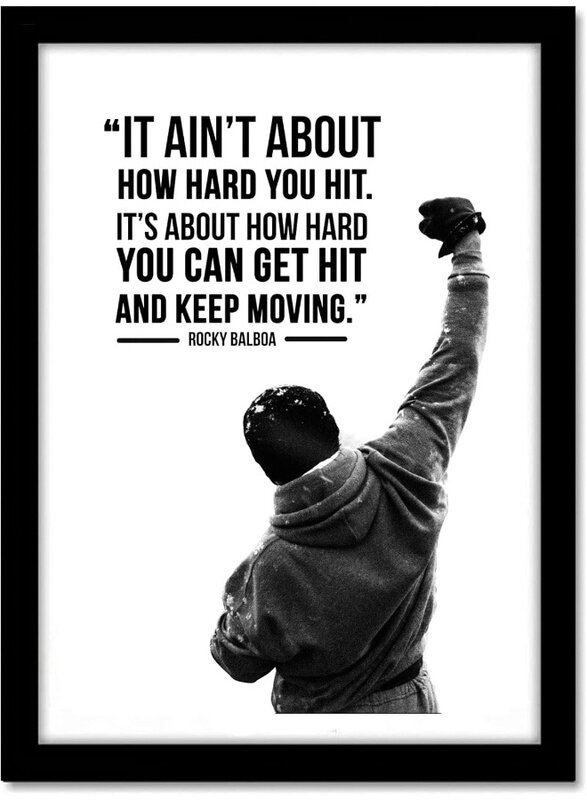 Home Trove Acrylic Glass Sylvester Stallone Rocky Balboa Quote Framed Poster, Multicolor For Room & Office (10 Inch X 13 Inch, Framed)
Home Trove Acrylic Glass Sylvester Stallone Rocky Balboa Quote Framed Poster, Multicolor For Room & Office (10 Inch X 13 Inch, Framed)
