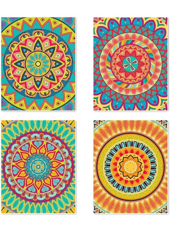 Home Trove Wall Art Unframed Prints Giclee Art Paper Set of 4, 8x10 inch Mandala Artwork
Home Trove Wall Art Unframed Prints Giclee Art Paper Set of 4, 8x10 inch Mandala Artwork