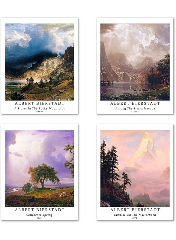 Home Trove Wall Unframed Prints Giclee Paper Set of 4, 11x14 inch Classic Landscape work, Home Decoration Vintage Elegant Botanical Mountain Aesthetic
Home Trove Wall Unframed Prints Giclee Paper Set of 4, 11x14 inch Classic Landscape work, Home Decoration Vintage Elegant Botanical Mountain Aesthetic