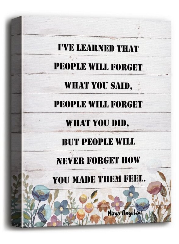 Home Trove Canvas Wall Art Maya Angelou Quotes, Inspirational Motivational Quote Canvas Prints Poster Wall Art for Home Decor, Gift for Home and Offic
Home Trove Canvas Wall Art Maya Angelou Quotes, Inspirational Motivational Quote Canvas Prints Poster Wall Art for Home Decor, Gift for Home and Offic