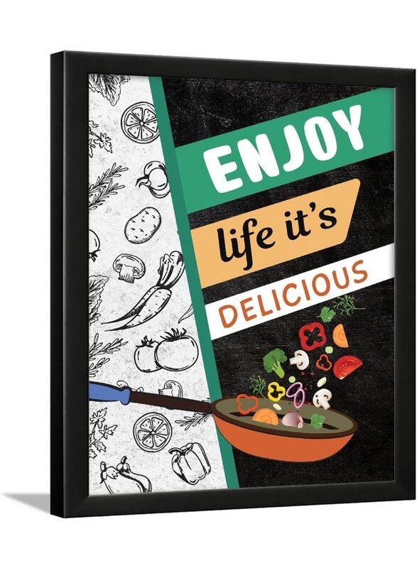 Home Trove Restaurant Quotes Wall Framed Posters, for Kitchen & Dining Room, Fast Food Quotes Frames for Home and Cafe, BAKERY & COOKERY - (14 X 11 In
Home Trove Restaurant Quotes Wall Framed Posters, for Kitchen & Dining Room, Fast Food Quotes Frames for Home and Cafe, BAKERY & COOKERY - (14 X 11 In