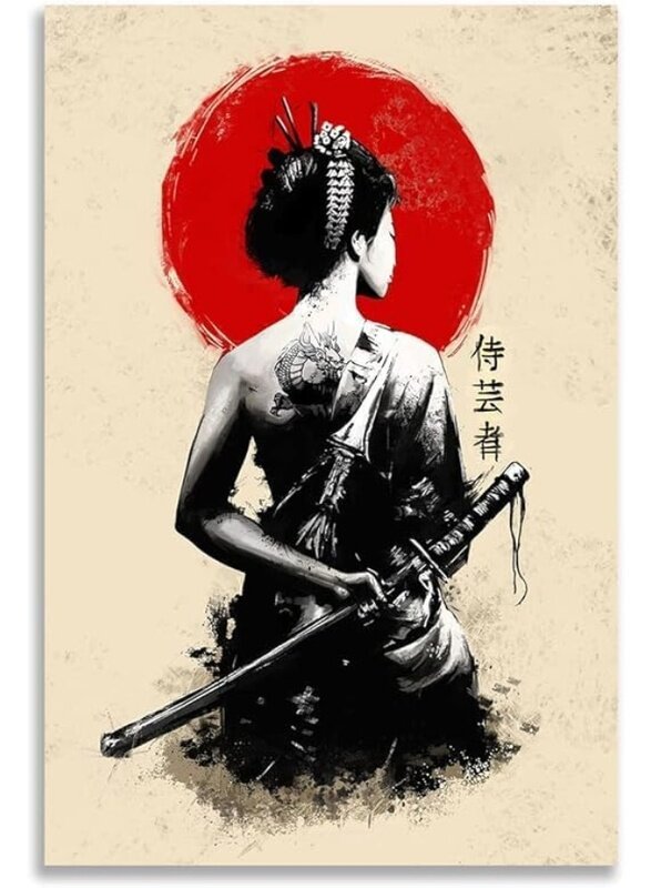Home Trove Retro Asian Art Poster Japanese Wall Decor Contemporary Japanese Poster Asian Decor Canvas Painting Pictures for Wall Art Unframed
Home Trove Retro Asian Art Poster Japanese Wall Decor Contemporary Japanese Poster Asian Decor Canvas Painting Pictures for Wall Art Unframed