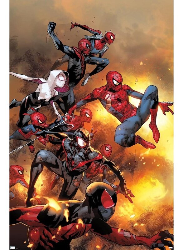 Home Trove Marvel Comics - Spider-Verse - The Amazing Spider-Man #13 Wall Poster, 22.37" x 34.00", Unframed Version
Home Trove Marvel Comics - Spider-Verse - The Amazing Spider-Man #13 Wall Poster, 22.37" x 34.00", Unframed Version