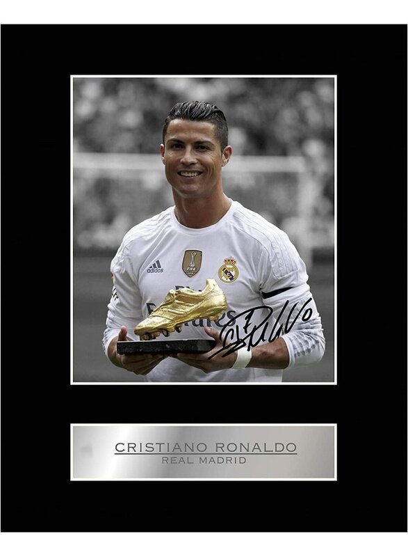 Home Trove iconic pics Cristiano Ronaldo Signed Mounted Photo Display Real Madrid
Home Trove iconic pics Cristiano Ronaldo Signed Mounted Photo Display Real Madrid