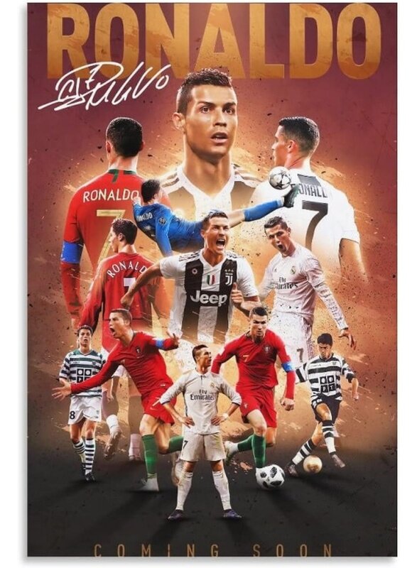 Home Trove Cristiano Ronaldo Poster 2 Wall Art Canvas Print Poster Home Bathroom Bedroom Office Living Room Decor Canvas Poster Unframe: 12x18inch(30x
Home Trove Cristiano Ronaldo Poster 2 Wall Art Canvas Print Poster Home Bathroom Bedroom Office Living Room Decor Canvas Poster Unframe: 12x18inch(30x