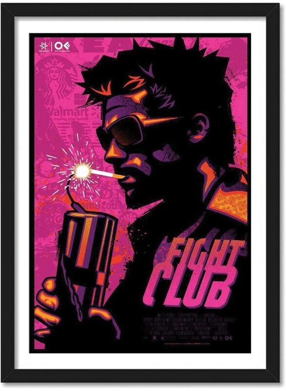 Home Trove Fight Club Movie Poster Frame for Room and Office (10 X 13 Inch, Framed)
Home Trove Fight Club Movie Poster Frame for Room and Office (10 X 13 Inch, Framed)