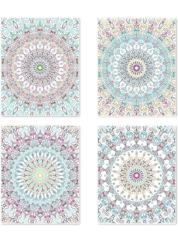 Home Trove Wall Art Unframed Prints Giclee Art Paper Set of 4, 11x14 inch Mandala Artwork
Home Trove Wall Art Unframed Prints Giclee Art Paper Set of 4, 11x14 inch Mandala Artwork