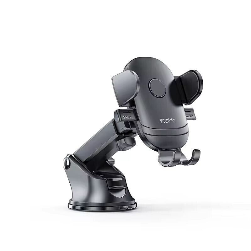 YESIDO C138 Plastic Gravity Sensor Suction Cup Dashboard Mount telescopic length adjustable car mobile phone holder
YESIDO C138 Plastic Gravity Sensor Suction Cup Dashboard Mount telescopic length adjustable car mobile phone holder