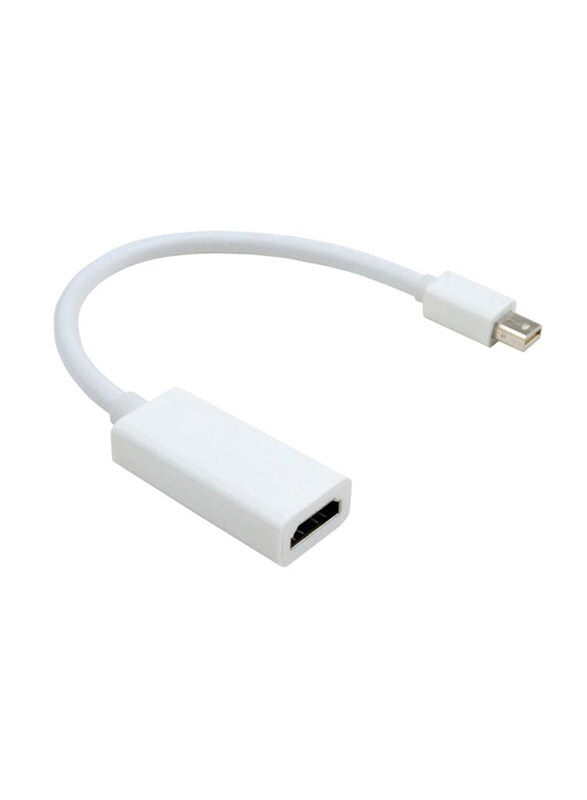 Generic HDMI Adapter, Thunderbolt Mini Display Port to HDMI for Apple MacBook Pro/Air/iMAC, White
Generic HDMI Adapter, Thunderbolt Mini Display Port to HDMI for Apple MacBook Pro/Air/iMAC, White