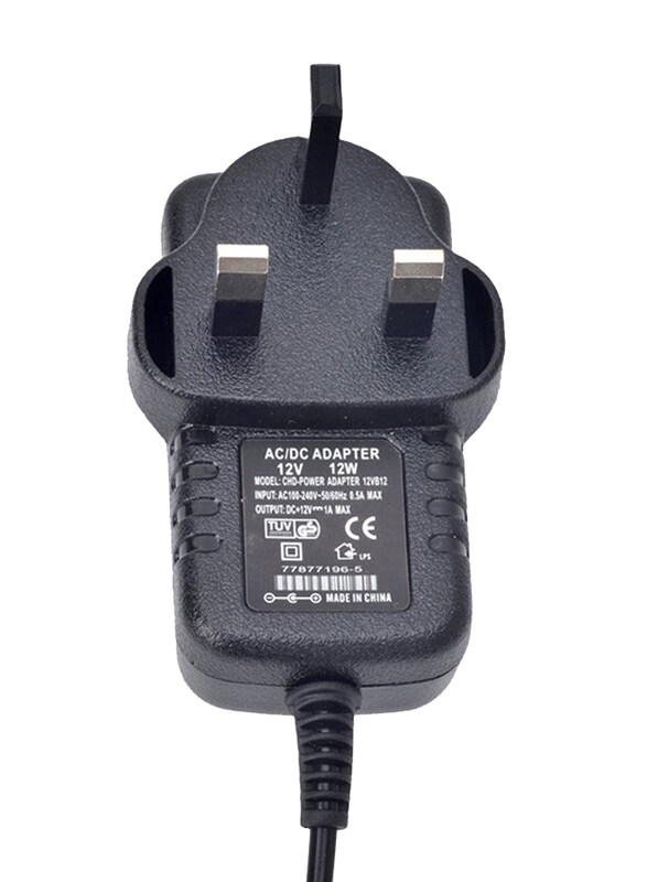 Generic Light Lamp & Surveillance Security Camera Power Supply DC Adapter, Black
Generic Light Lamp & Surveillance Security Camera Power Supply DC Adapter, Black