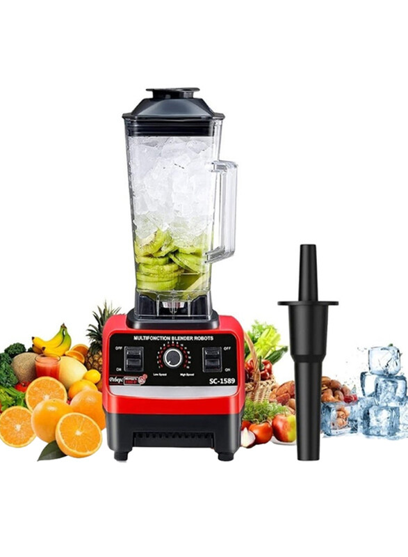 Generic 2.5L 2 in 1 Heavy Duty Commercial Grade Multifunctional Blender, 4500W, Multicolour
Generic 2.5L 2 in 1 Heavy Duty Commercial Grade Multifunctional Blender, 4500W, Multicolour