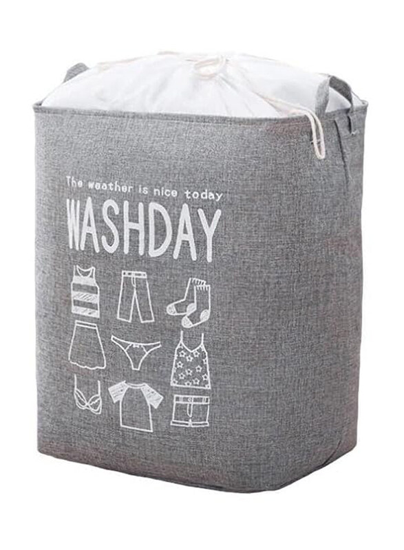 Generic Laundry Basket Bag Large Foldable Dirty Clothes Basket Toys Storage Bucket Durable, Multicolour
Generic Laundry Basket Bag Large Foldable Dirty Clothes Basket Toys Storage Bucket Durable, Multicolour