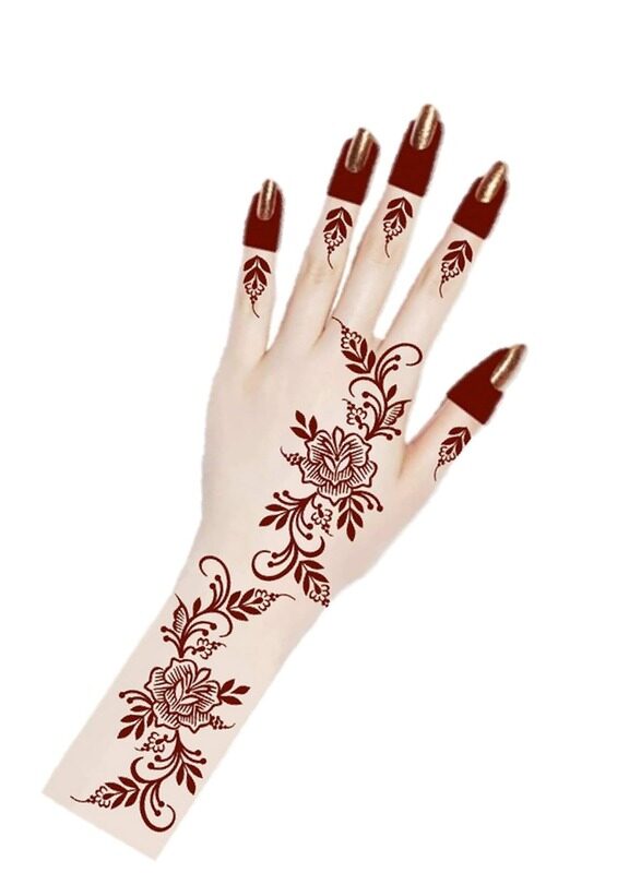 Buy And Bill Henna Body Art Temporary Tattoo Stencil Sticker for Adults NAS106-BIG
Buy And Bill Henna Body Art Temporary Tattoo Stencil Sticker for Adults NAS106-BIG