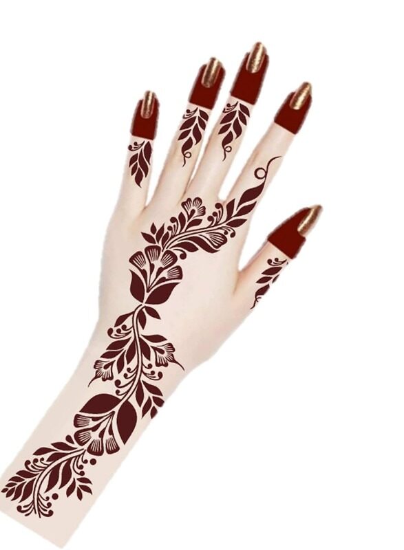 Buy And Bill Henna Body Art Temporary Tattoo Stencil Sticker for Adults NAS21-BIG
Buy And Bill Henna Body Art Temporary Tattoo Stencil Sticker for Adults NAS21-BIG