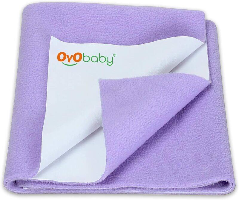 OYO BABY Waterproof Quick Dry Sheet for Baby Bed Pad Baby Bed Protector Sheet for Toddler Children Small 50cm x 70cm), Voilet
OYO BABY Waterproof Quick Dry Sheet for Baby Bed Pad Baby Bed Protector Sheet for Toddler Children Small 50cm x 70cm), Voilet