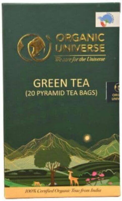 Flavory Organic Green Tea Box, Pure and Refreshing, 100% Natural with Antioxidants, 20 Tea Bags
Flavory Organic Green Tea Box, Pure and Refreshing, 100% Natural with Antioxidants, 20 Tea Bags