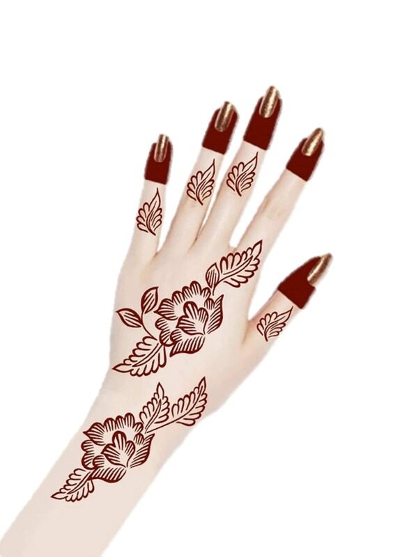 Buy And Bill Henna Body Art Temporary Tattoo Stencil Sticker for Adults NAS111-Medium
Buy And Bill Henna Body Art Temporary Tattoo Stencil Sticker for Adults NAS111-Medium