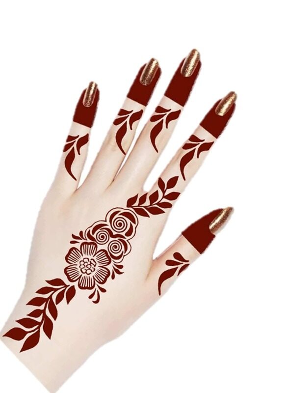 Buy And Bill Henna Body Art Temporary Tattoo Stencil Sticker for Adults NAS45-Medium
Buy And Bill Henna Body Art Temporary Tattoo Stencil Sticker for Adults NAS45-Medium
