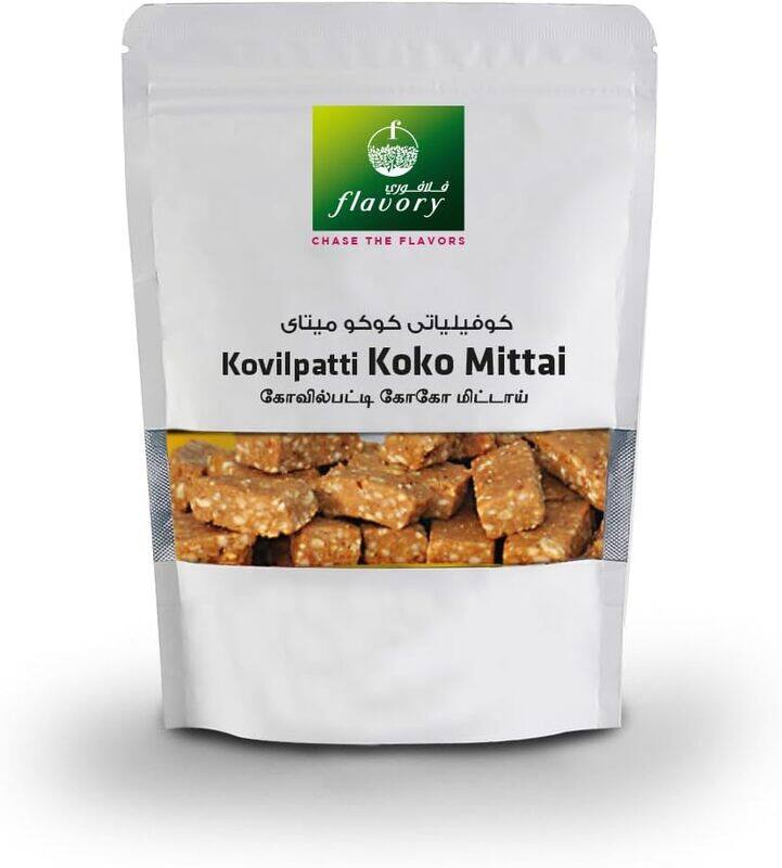 Flavory Kovilpatti Coco Mittai (Manila Mittai), Traditional South Indian Coconut Candy, Sweet & Flavorful, 100g
Flavory Kovilpatti Coco Mittai (Manila Mittai), Traditional South Indian Coconut Candy, Sweet & Flavorful, 100g