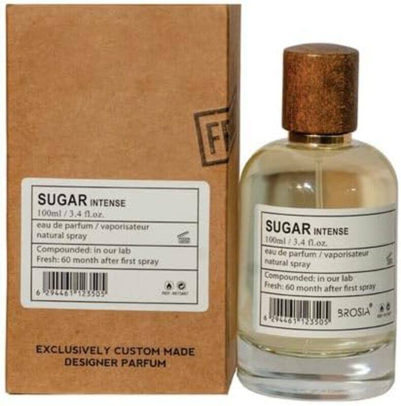 Brosia Suger Intense EDP Perfume 100ml Refreshing Citrus & Woody Perfume for Men & Women with Lemon, Mint, Lavender & Sandalwood Long-Lasting Unisex Fragran
Brosia Suger Intense EDP Perfume 100ml Refreshing Citrus & Woody Perfume for Men & Women with Lemon, Mint, Lavender & Sandalwood Long-Lasting Unisex Fragran