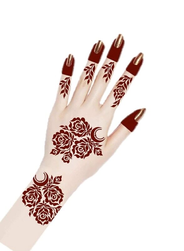 Buy And Bill Henna Body Art Temporary Tattoo Stencil Sticker for Adults NAS116-Medium
Buy And Bill Henna Body Art Temporary Tattoo Stencil Sticker for Adults NAS116-Medium