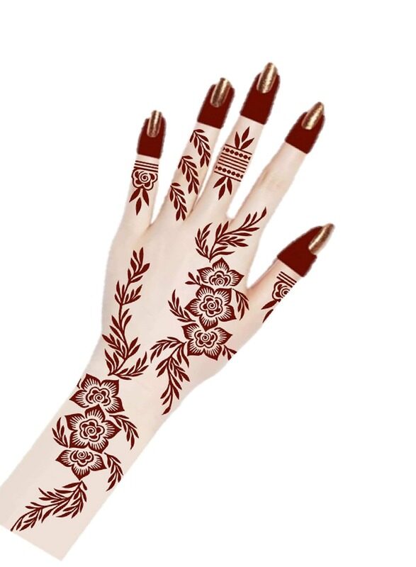 Buy And Bill Henna Body Art Temporary Tattoo Stencil Sticker for Adults NAS39-BIG
Buy And Bill Henna Body Art Temporary Tattoo Stencil Sticker for Adults NAS39-BIG