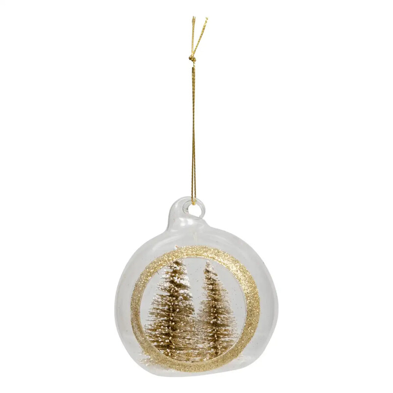 Generic Christmas Atmosphera Glass Golden Trees and Snow Deco Ball Tree Decor (80 mm, Gold)
Generic Christmas Atmosphera Glass Golden Trees and Snow Deco Ball Tree Decor (80 mm, Gold)