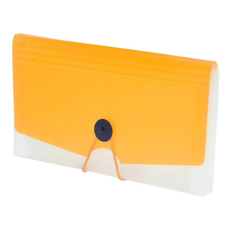 Generic FIS Expanding Files 13 Pockets Orange Color, 261 x 136 x 23 mm Size - FSPG1303OR
Generic FIS Expanding Files 13 Pockets Orange Color, 261 x 136 x 23 mm Size - FSPG1303OR