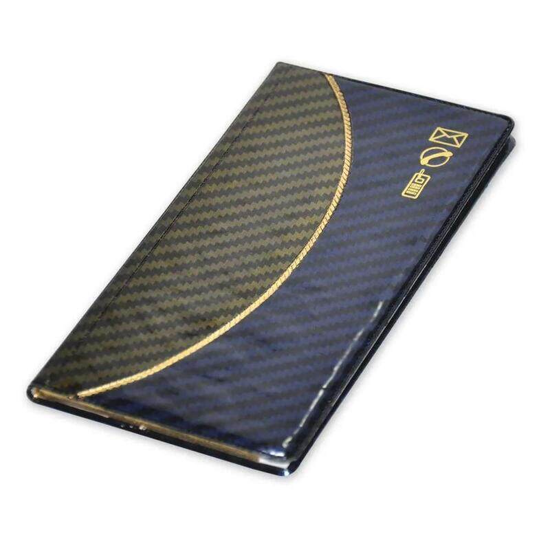 Generic FIS Address Book English with PVC Cover, with Gilding, 90 x 170 mm, 52 Sheets - FSAD9X17EGN
Generic FIS Address Book English with PVC Cover, with Gilding, 90 x 170 mm, 52 Sheets - FSAD9X17EGN