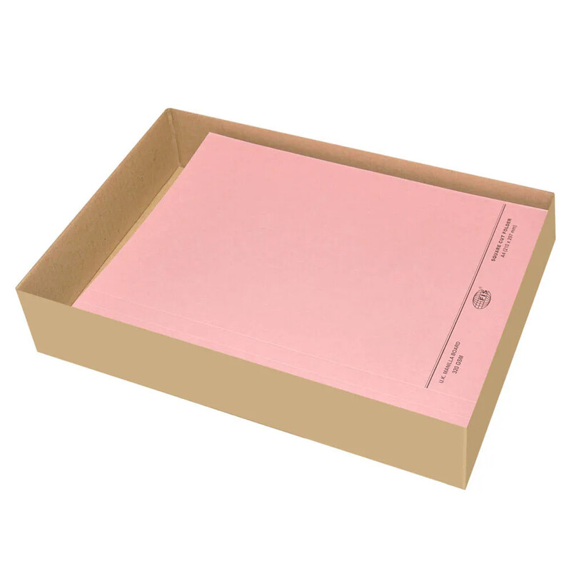 Generic FIS Square Cut Folders Without Fastener Pink Color, Pack of 50 Pcs, 320 gsm, A4 Size - FSFF9A4PI
Generic FIS Square Cut Folders Without Fastener Pink Color, Pack of 50 Pcs, 320 gsm, A4 Size - FSFF9A4PI