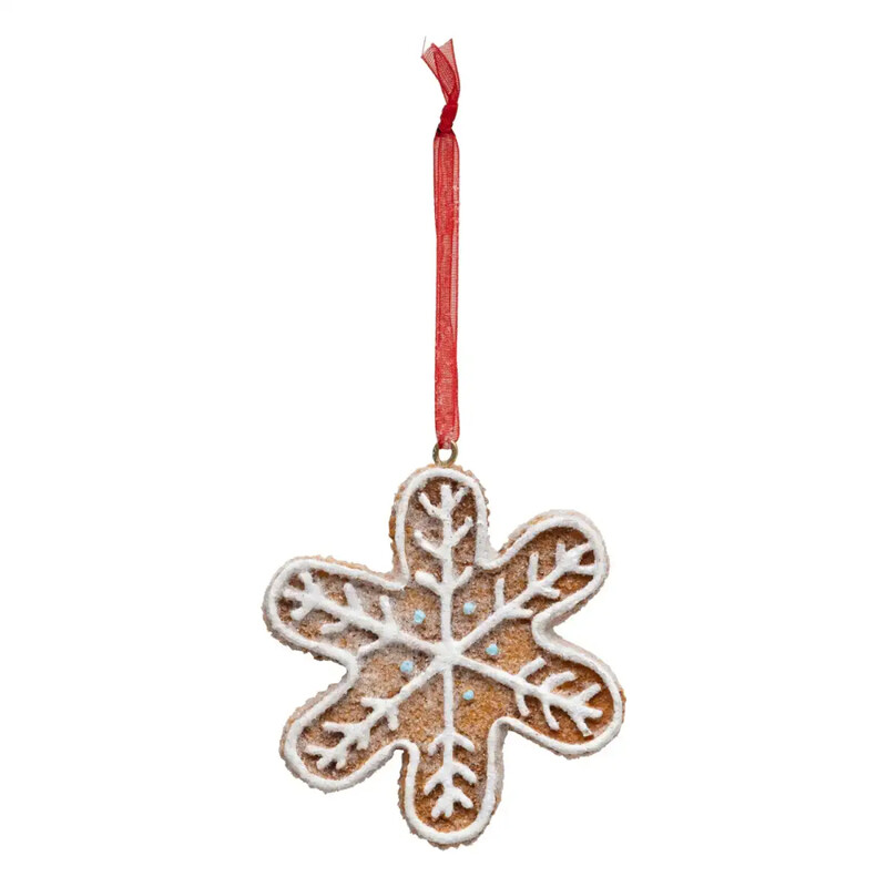 Generic Christmas Atmosphera Resin Gingerbread Snowflake Tree Decor (7 x 1 x 8 cm)
Generic Christmas Atmosphera Resin Gingerbread Snowflake Tree Decor (7 x 1 x 8 cm)