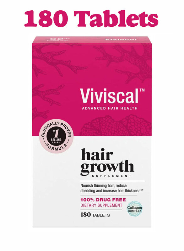 Viviscal Advanced Hair Nourishment Supports Thicker Stronger and Fuller Hai 180 Count Single Pack
Viviscal Advanced Hair Nourishment Supports Thicker Stronger and Fuller Hai 180 Count Single Pack