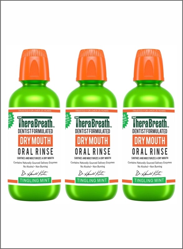 TheraBreath Fresh Breath Oral Rinse Tingling Mint for Ultimate Fresh Breath Pack Of 3
TheraBreath Fresh Breath Oral Rinse Tingling Mint for Ultimate Fresh Breath Pack Of 3