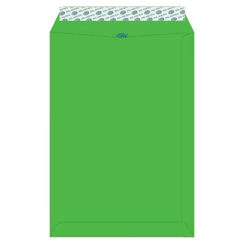 Generic FIS Color Envelopes Peel & Seal, Neon Colors, Pack of 50 Pcs. Green Color, C4 (324 x 229 mm), 80 GSM - FSEC8027PBGR50
Generic FIS Color Envelopes Peel & Seal, Neon Colors, Pack of 50 Pcs. Green Color, C4 (324 x 229 mm), 80 GSM - FSEC8027PBGR50