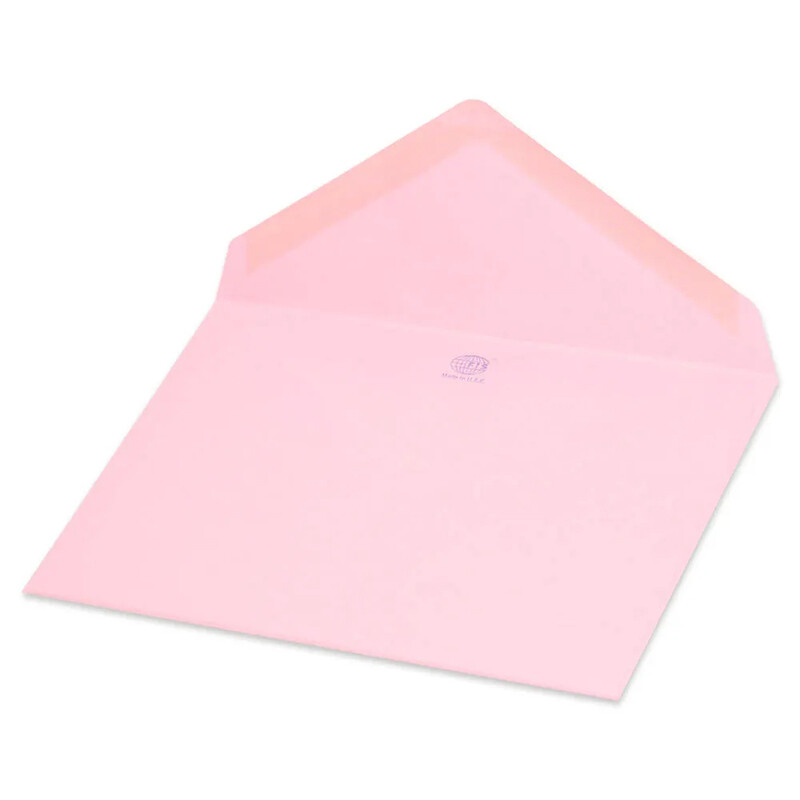 Generic FIS Pack of 50 Pastel Color Envelopes, 80 GSM, Size 120 X 185mm, Glued, Color Pastel Pink
Generic FIS Pack of 50 Pastel Color Envelopes, 80 GSM, Size 120 X 185mm, Glued, Color Pastel Pink