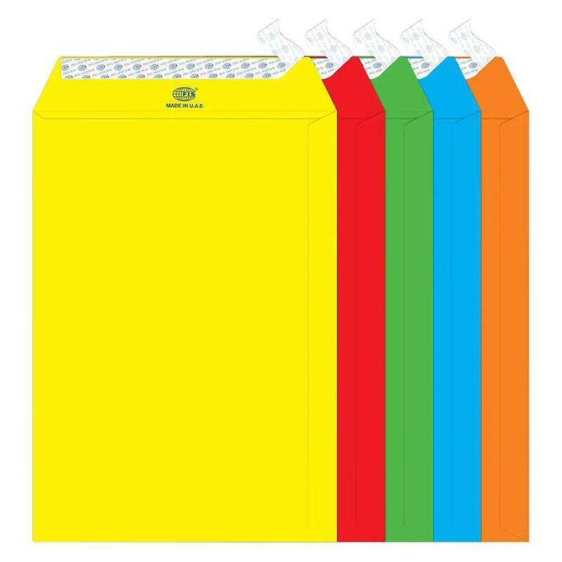 Generic FIS Color Envelopes Peel & Seal, Neon Colors, Pack of 50 Pcs. 5 Assorted Colors Color, 10 x 7 Inch, 80 GSM - FSEC8033P5B50
Generic FIS Color Envelopes Peel & Seal, Neon Colors, Pack of 50 Pcs. 5 Assorted Colors Color, 10 x 7 Inch, 80 GSM - FSEC8033P5B50