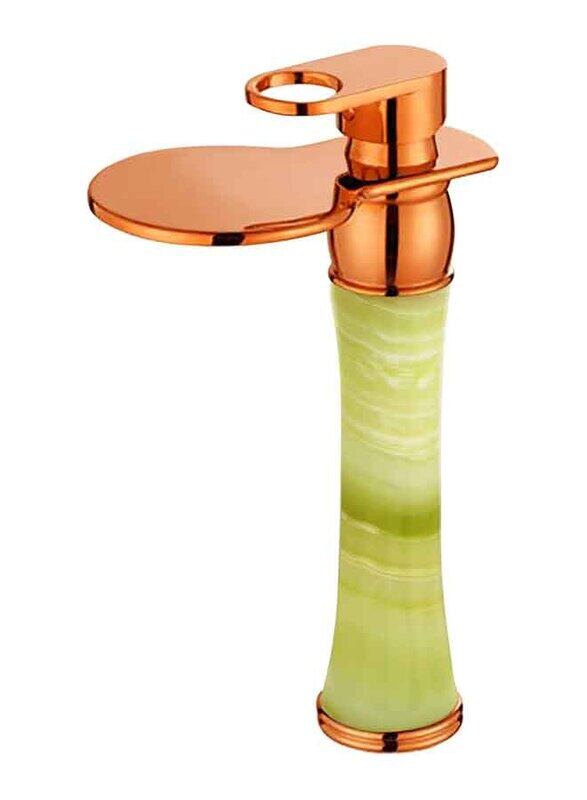 D & N Single Handle Hole Minimalist Bathroom Wash Basin Faucet Sink Mixer Taps with Cover Lead-free Brass Structure Natural Green Onyx, Rose Gold
D & N Single Handle Hole Minimalist Bathroom Wash Basin Faucet Sink Mixer Taps with Cover Lead-free Brass Structure Natural Green Onyx, Rose Gold