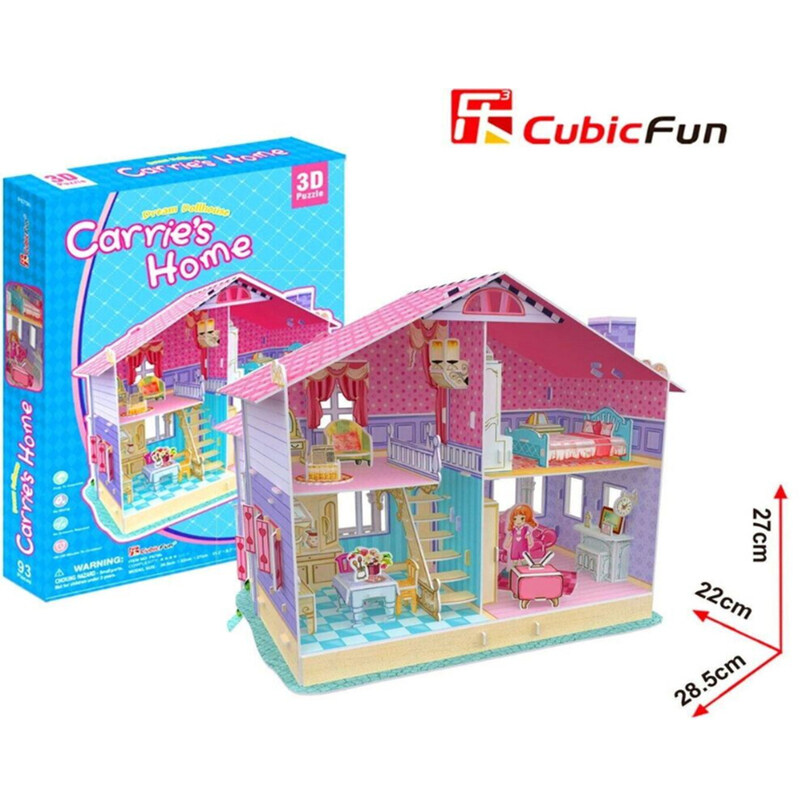 Generic Girls Dollhouse Carries Home 3D Model DIY Puzzle Hobby Building Kit Build Toy
Generic Girls Dollhouse Carries Home 3D Model DIY Puzzle Hobby Building Kit Build Toy
