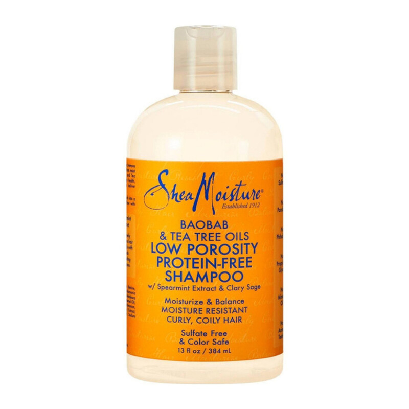 Generic Shea Moisture Baobab & Tea Tree Oils Low Porosity Protein-Free Shampoo for Curly Hair, 384ml
Generic Shea Moisture Baobab & Tea Tree Oils Low Porosity Protein-Free Shampoo for Curly Hair, 384ml