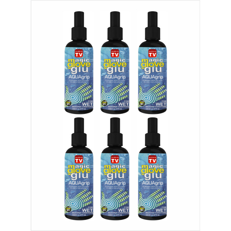 AS SEEN ON TV Magic Gloveglu AQUAgrip Goalkeeper Glove Spray - Perfect For Goalkeeping Gloves in Wet Conditions 125ml Pack Of 6
AS SEEN ON TV Magic Gloveglu AQUAgrip Goalkeeper Glove Spray - Perfect For Goalkeeping Gloves in Wet Conditions 125ml Pack Of 6