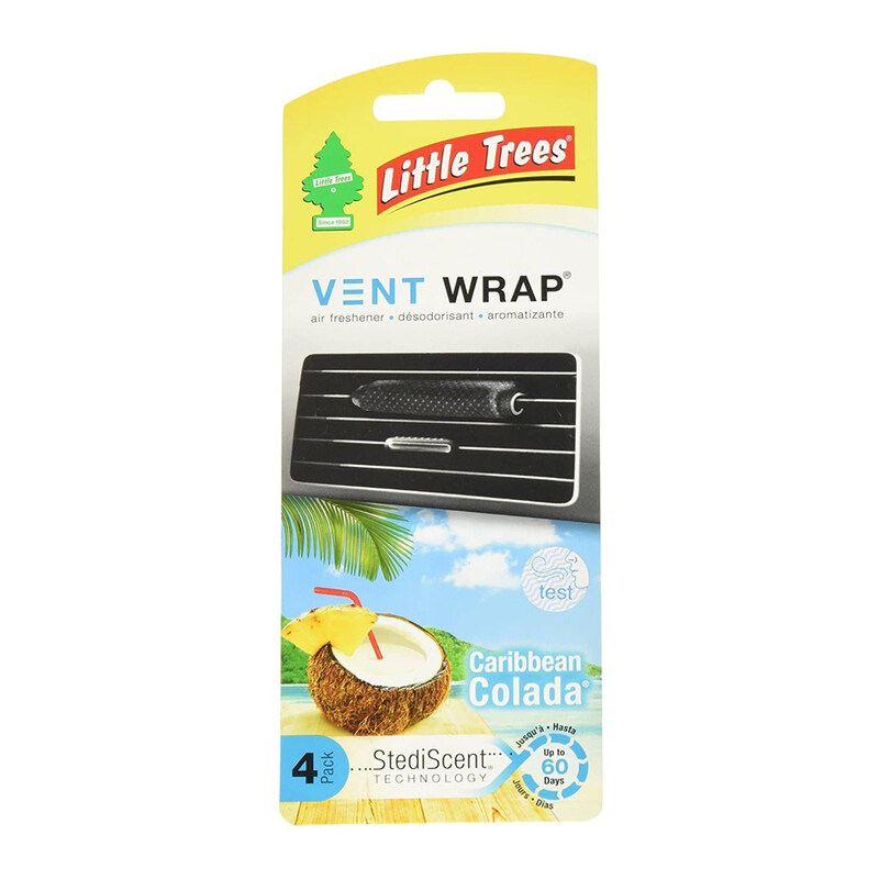 Little Trees Little Tree Air Freshner Vent Wrap Caribean Colada CTK-52225
Little Trees Little Tree Air Freshner Vent Wrap Caribean Colada CTK-52225